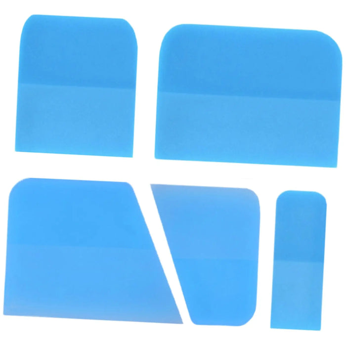 5Pcs Generic PPF Squeegees Accessories for Mirror Paint Protection Film Car Squeegee Window Tint Tool TPU Coating Scraper