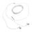 3 Meters Earphones In Ear Wired Earphone Monitor Headphone 3.5mm Music Headset For Mobile Phone PC MP3