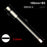 Slotted Screwdriver Bits 50mm/75mm/100/150mm Long Magnetic Tip Screwdriver Flat Head Bits S2 Steel 1/4 Inch Shank Hand Tool