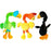 Screaming Chicken Dog Toy Bite Resistant Squeaky Chew Toy for Puppies Interactive Pet Training Accessories Pet Products Puppy