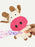Cute Plush Toys Squeak Pet Cow Rabbit Animal Plush Toy Dog Chew Squeaky Whistling Involved Squirrel Dog Toys Cute Plush Toys Squ