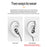 3.5mm Wired Headphones Noise Canceling In-Ear Sports Earphone Dual Driver Bass Stereo Gaming Headset HiFi Music Earbuds With Mic