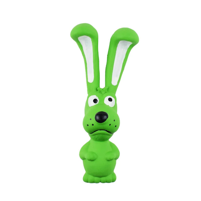 Squeak Toy with Long Ear for Dogs, Cute Animal Toy, Animal Squeak, Dog Toy, 1Pc