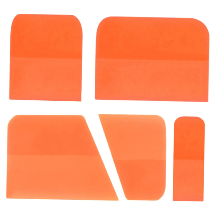 5Pcs Generic PPF Squeegees Accessories for Mirror Paint Protection Film Car Squeegee Window Tint Tool TPU Coating Scraper