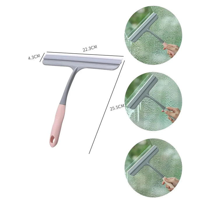 1PC Shower Window Squeegee for Shower Doors Bathroom Window and Car Glass Cleaning Supplies for Housekeeping