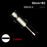 Slotted Screwdriver Bits 50mm/75mm/100/150mm Long Magnetic Tip Screwdriver Flat Head Bits S2 Steel 1/4 Inch Shank Hand Tool