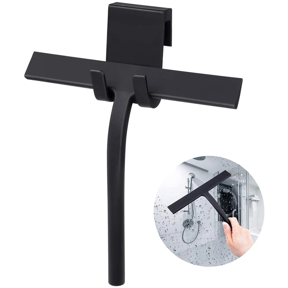 Shower Squeegee Glass Wiper Scraper  Glass Cleaner Window Wiper Scraper Cleaning for a Shower Stall Bathroom Accessories