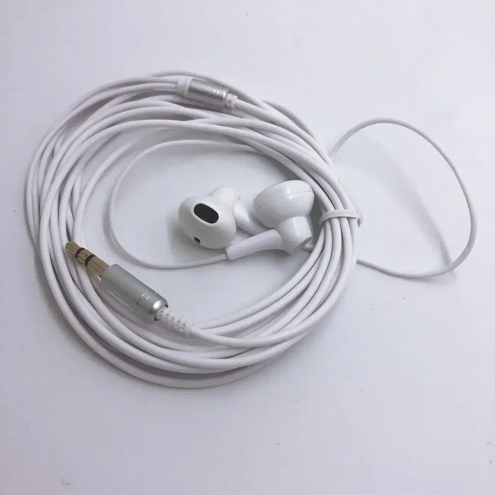 3 Meters Earphones In Ear Wired Earphone Monitor Headphone 3.5mm Music Headset For Mobile Phone PC MP3