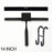Squeegee 10'' 12'' 14'' INCH Black Rubber Silicone Shower Cleaner with hook Stainless Steel Scraper Bathroom Car Window Tools