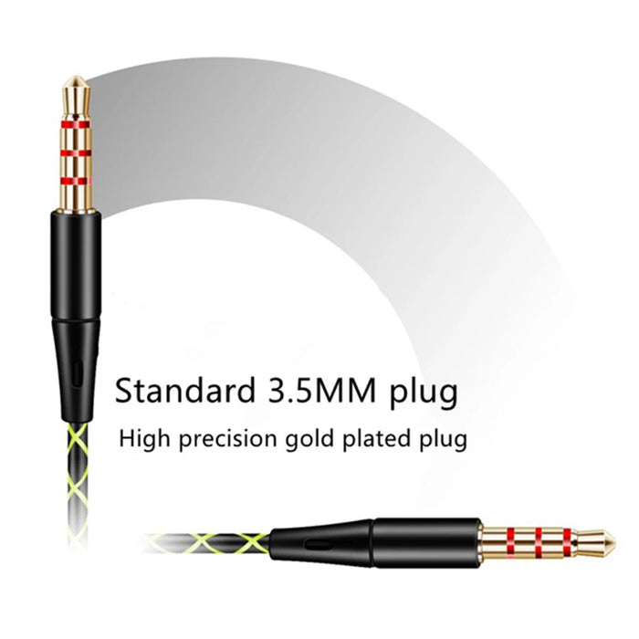 S760 Wired In-ear Waterproof Earphones Ear Hook Earbuds Stereo Super Bass Headphones Sport Headset with Microphone