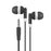 In-ear Headphones Wired Earphone 3.5mm Standard Noise Cancelling Headset Stereo Mobile Cheap Music Headphones Earbuds