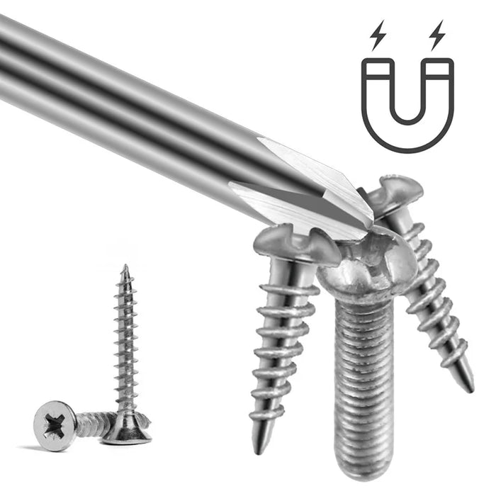 5.0mm Slotted Magnetic Screwdriver Flat/Cross Head Screwdriver Manual Household Repair Tool  Slotted Screwdrivers