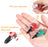 Short Screwdriver Set Flat Head and Cross-Head Mini Screw Driver for Narrow Spaces Repairing Sewing Machines Portable Hand Tools