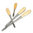 Heavy Duty Slotted Screwdriver With Wooden Handle Knockable Flat Head 6/8/10/12 Inch Home Machine Hand Repair Tools