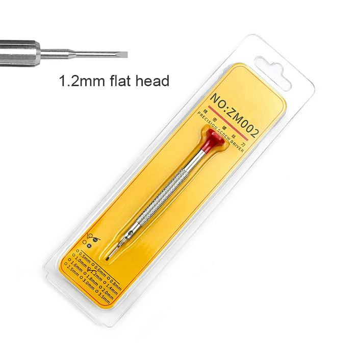 Precision Screwdriver Watch Repair Tool Kits Alloy Stainless Steel Flat Cross Small Screwdrivers Awl for Mobilephone Watchmaker
