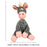 Dog Squeak Toys Plush Donkey Horse Sheep Interactive Toys For Small Medium Puppy Cat Merbau Chew Toy Lovely Dogs Accessory Safe