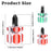 Sewing Machine Screwdriver, Ultra Short Mini Stubby Flat Head Phillips Screwdriver for Sewing Projects Narrow Spaces