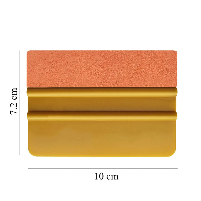 5Pcs Suede Edge Squeegee for Vinyl 4 Inch Car Vinyl Scraper Wrapping Spatula Tools Scratch Free Squeegee Wall Stickers Smoother