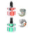 Sewing Machine Screwdriver, Ultra Short Mini Stubby Flat Head Phillips Screwdriver for Sewing Projects Narrow Spaces