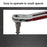 Multi-function Two-way Ratchet Flat Head Elbow Flat Screwdriver Ratchet Wrench Cross-shaped Hexagonal Screwdriver Drill Bits Too