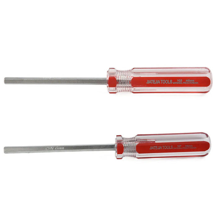 1.5mm-6mm Hex screwdriver set Hexagon driver Flat Head Hexagonal Screwdriver Allen Bolt Driver For FPV Racing Drone Reppair