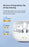 HOCO EW60 Wireless Bluetooth Headphones Tws Waterproof Earbuds Earphones HD Mic with touch Control Earbuds For Smartphones