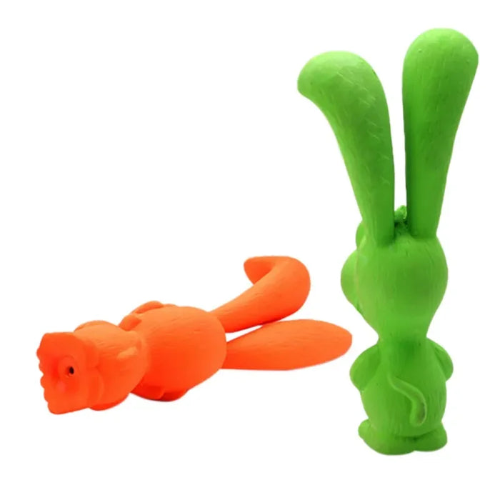 Squeak Toy with Long Ear for Dogs, Cute Animal Toy, Animal Squeak, Dog Toy, 1Pc
