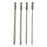 4Pcs 150mm Slotted Screwdriver Bit Set Magnetic Flat Head Screwdriver Bits 1/4" Hex Shank Screw Driver Hand Tools 3-6mm