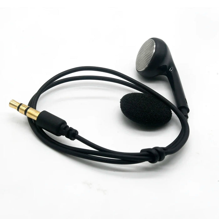 Single Sided Wired Headphone Walkie Talkie Multifunctional Mono Headphone Earbud Drivers Riding Music Headset Accessories