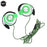 Wireless earphone 3.5mm Wired Headphones HIFI Heavy Bass Headset Over-ear Adjustable Ear Hook Earphones Music Earphone for Phone