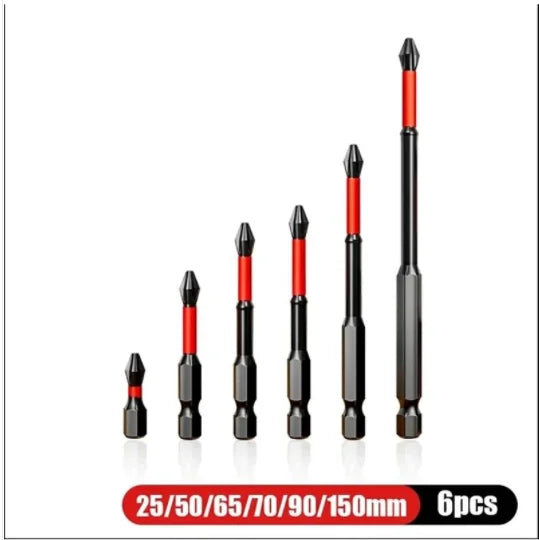 Screwdriver Set Strong Magnetic Batch Head Steel Slotted Phillips Screw Driver Bits Car Repair Utility Electric Tool Accessories
