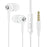 3.5mm Wired Headphones In Ear Headset Wired Earphones with Microphone Bass HiFi Stereo Earbuds Sports Music Gaming For Phones PC