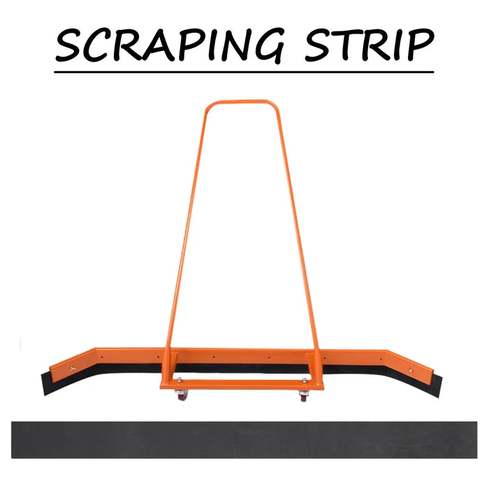 EVA High Elasticity Durable Squeegee Strip Tennis Basketball Court Floor Water Pusher Large Sweeper Rubber Head Glass
