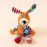 New Plush Animals Squeaky Dog Toy Interactive Squeeze Puppy Chew Toy Sound Soft Dog Squeaky Toy Small Medium Large Dogs