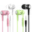 3.5mm Wired Headphones In Ear Headset Wired Earphones with Microphone Bass HiFi Stereo Earbuds Sports In-line Control For Phones