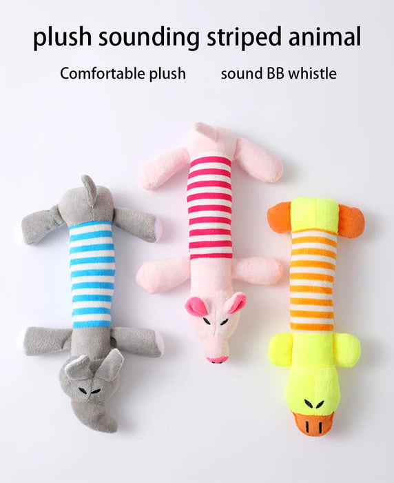 Squeak Dog Toys Wild Goose Sounds Toy Cleaning Teeth Puppy Dogs Chew Supplies Training Household Pet Dog Toys accessories
