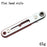 Biaxial front/reverse multifunctional screwdriver - combines an elbow flat-head wrench, cross and slotted heads.