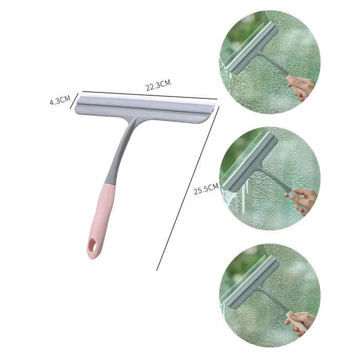 1PC Shower Window Squeegee for Shower Doors Bathroom Window and Car Glass Cleaning Supplies for Housekeeping