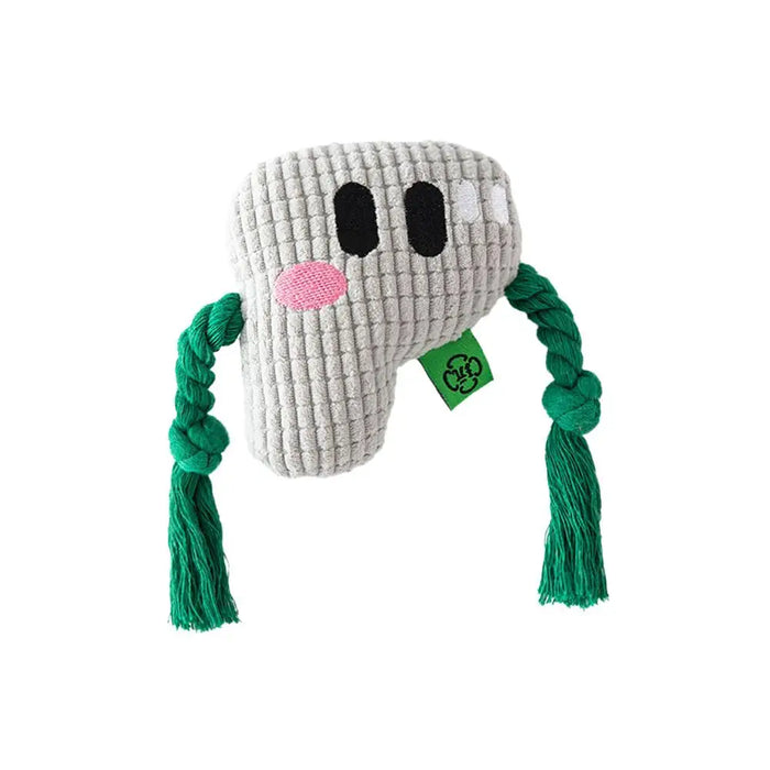 Squeak Plush Dog Toys For Small & Medium Breeds, Chew Resistant Rope To Keep Them Busy For Puppy Teething Chewing