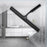 Squeegee 10'' 12'' 14'' INCH Black Rubber Silicone Shower Cleaner with hook Stainless Steel Scraper Bathroom Car Window Tools