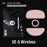 UnusualWaySports Mouse Skates Feet XE-S XES Wireless Cambered Surface PTFE Anti Collapse Multilayer Magic Ice Black Silver Fox