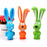 Squeak Toy with Long Ear for Dogs, Cute Animal Toy, Animal Squeak, Dog Toy, 1Pc