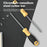 2Pc Magnetic Screwdriver Set with Phillips and Slotted Multi-Purpose Flat Head Cross Screw Driver Sets Household Repair Tool Kit