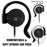 NEW 3.5mm Earphone Earbud One Ear Headphone Headset  for Radio Tour guide System