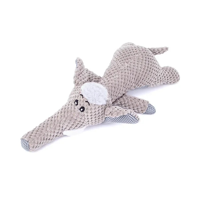 Plush Cartoon Puppy Dog Toys Pet Dog Chew Squeak Toys for Small Dogs Teeth Grinding Cleaning Are Not Easily Deformed Pet Toys