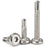Flat Head Hexagonal Drill Tail Self-tapping Screw M5.5 M6  410 Stainless Steel Allen Inverted Screw Drilling Tail Bolt