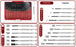 16-screwdriver set, flat head, cross head and hexagonal head, suitable for toy, eyewear, computer and watch repair.