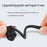 Wireless Headphone Earloop Ear Hook Earbuds Wireless Bluetooth-compatible Headset Handsfree Neckband With Mic Bluetooth Earphone