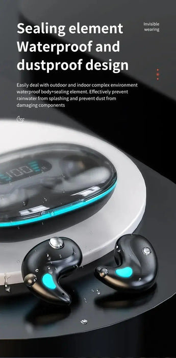 X55 earphone wireless earphone headphones noise reduction sport game sleep Bluetooth 5.0 earbuds HiFi stereo music headset