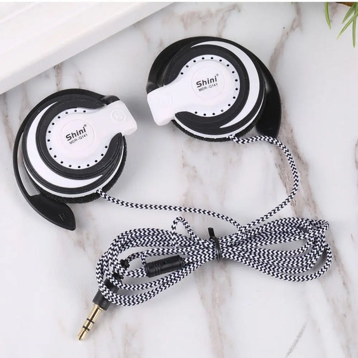Mobile Phone Running Headset Noise Cancelling Ear Hook Sports Ear Hook Headsets Super Bass Earbuds Ear Hook Headphone Earphones